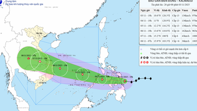 El tifón Kalmaegi se intensifica, provocando tormentas eléctricas generalizadas y fuertes lluvias.