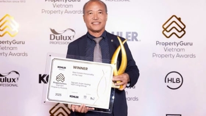 Nam Long Chairman receives 'real estate personality of the year' award