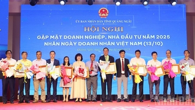 Hoa Phat mottok et fortjenstbevis fra lederen av folkekomiteen i Quang Ngai-provinsen for sosial trygghet.