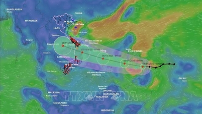 तूफान काल्मेगी का प्रभाव: मध्य पूर्वी सागर में तेज़ हवाएँ और बड़ी लहरें