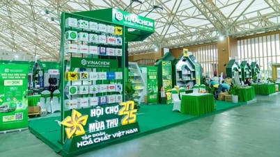 Vinachem gewann auf der Herbstmesse den Preis für den „Herausragenden Ausstellungsraum“.