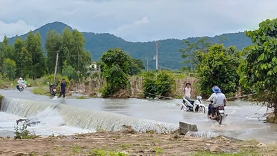 Quickly overcome the consequences of floods in Ham Thanh commune