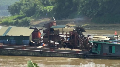 Strengthening the Party's leadership and direction in the management and exploitation of minerals (sand and gravel)