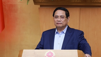 Statsminister Pham Minh Chinh leder spesialsesjonen om det internasjonale finanssenteret i Vietnam