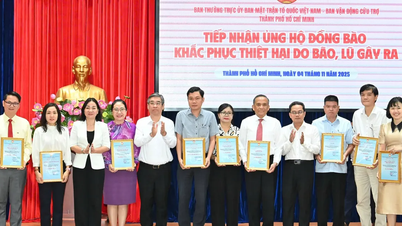 Ho Či Minovo Město okamžitě podporuje 40 miliard VND pro Hue City, Da Nang a Quang Ngai