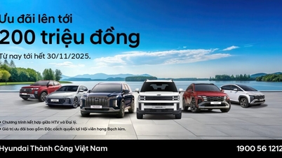ក្រុមហ៊ុន Hyundai Thanh Cong បើកដំណើរការកម្មវិធីលើកទឹកចិត្តទ្វេរដង - ធ្វើឱ្យប្រសើរឡើងនូវការធានាដល់ 8 ឆ្នាំជាមួយនឹងជំនួយហិរញ្ញវត្ថុរហូតដល់ 200 លានដុង