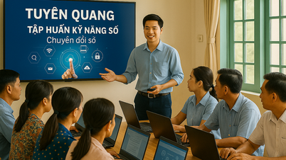Digitális emberi erőforrások fejlesztése - a digitális átalakulás fenntartható alapja Tuyễn Quangban