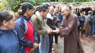 Provinční buddhistická sangha Thai Nguyen podporuje překonávání následků přírodních katastrof