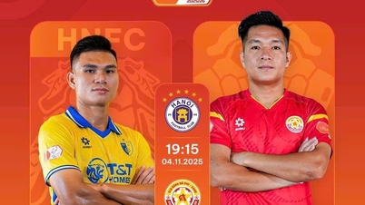 Ζωντανό ποδόσφαιρο Hanoi εναντίον PVF-CAND: Ο πρώην βασιλιάς ξαναβρίσκει το χαμόγελό του