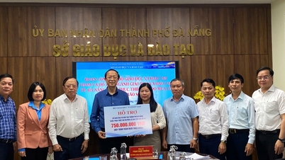 Az Oktatási és Képzési Minisztérium 750 millió VND-t támogat a Da Nang oktatási szektorának