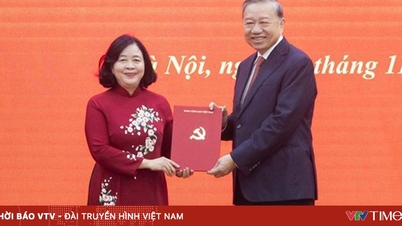 [Infographic] Secretary of the Party Committee of the Fatherland Front and Central Mass Organizations Bui Thi Minh Hoai