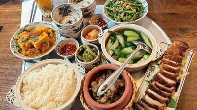 Een Vietnamese maaltijd van 1,3 miljoen VND met krabbensoep en aubergine zorgt voor heropleving van een restaurant in Duitsland