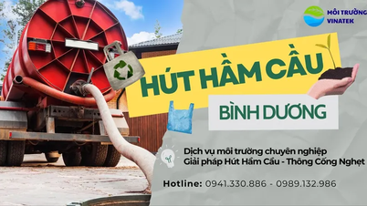 Služba odčerpávání septiků Di An - Environmentální společnost VinaTek