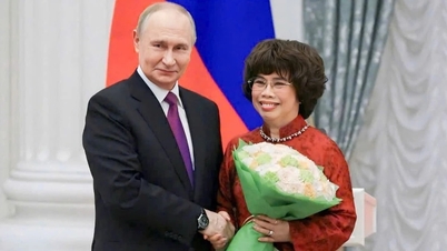 Герой Труда Тхай Хыонг награжден Президентом России медалью Дружбы.