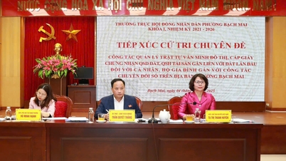 Bach Mai Ward: Odpowiedz na wszystkie petycje wyborców przed spotkaniem pod koniec 2025 r.