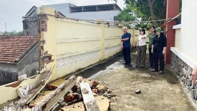 Ελέγξτε τα σημεία κατολίσθησης στην περιοχή Tuy Hoa