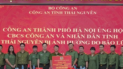 Polis Bandaraya Hanoi: 11 bilion VND untuk menyokong orang yang terjejas oleh bencana alam