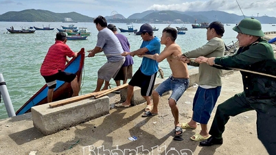 Nha Trang Ward ផ្តោតលើការឆ្លើយតបនឹងព្យុះ ជាពិសេសនៅតំបន់កោះ និងនៅសមុទ្រ។