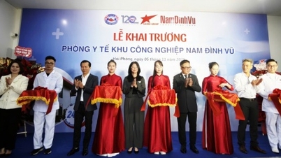 ຫາຍ​ຟ່ອງ: ເປີດ​ຫ້ອງ​ການ​ແພດ​ຢູ່​ສວນ​ອຸດ​ສາ​ຫະ​ກຳ​ນ້ຳ​ດິງ​ຫວູ, ມຸ່ງ​ໄປ​ເຖິງ​ການ​ພັດ​ທະ​ນາ​ແບບ​ຍືນ​ຍົງ