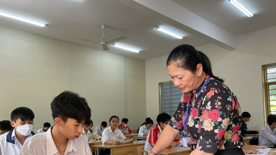 तूफान कालमेगी से निपटने के लिए क्वांग न्गाई के छात्र 6 नवंबर की दोपहर से स्कूल से छुट्टी पर हैं।