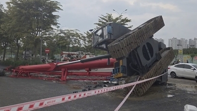 ភ័យស្លន់ស្លោ ខណៈស្ទូចធ្លាក់ពីលើត្រាក់ទ័រមកលើផ្លូវ