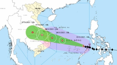La tormenta número 13 se intensifica, alertando sobre un riesgo muy alto de desastres naturales.