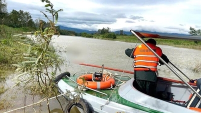 גופת אישה שנסחפה על ידי מי השיטפונות נמצאה בקואנג טרי