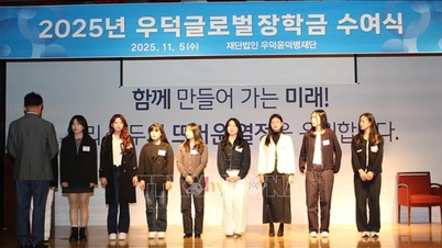 Estudiantes vietnamitas reciben becas globales del Fondo de Becas de Corea