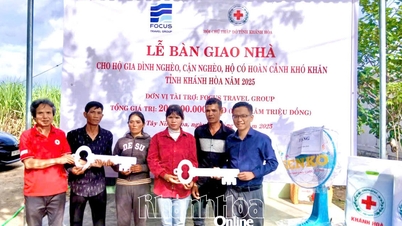 Focus Travel Group bàn giao 3 căn nhà cho hộ nghèo