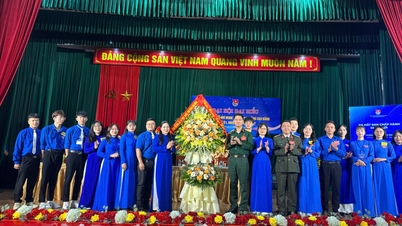 ກອງ​ປະ​ຊຸມ​ໃຫຍ່​ຄັ້ງ​ທີ 1 ຂອງ​ສະ​ຫະ​ພັນ​ຊາວ​ໜຸ່ມ​ກອມ​ມູ​ນິດ​ໂຮ່​ຈິ​ມິນ​ຂອງ​ວິ​ທະ​ຍາ​ໄລ ກາວ​ບັງ ສົກ​ປີ 2025 - 2027 - ໜັງ​ສື​ພິມ​ກາວ​ບັງ