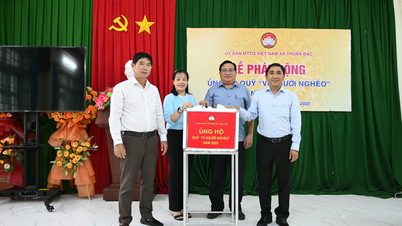 투안박(Thuan Bac) 자치구는 2025년 '빈곤층 지원' 기금 지원 캠페인을 시작했습니다.