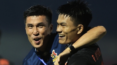 O novato do técnico Kim marcou e o Ninh Binh Club derrotou o SLNA em uma partida emocionante.