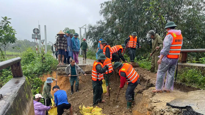 Hue urgently responds to storm No. 13