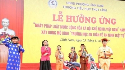 Linh Nam Ward សាងសង់សាលារៀនប្រកបដោយសុវត្ថិភាព