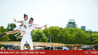 Vietnamesisk skjønnhet stråler på Ho Chi Minh-byfestivalen i Japan