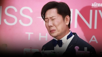 De heer Nawat huilde toen hij het investeringsbedrag voor Miss Universe 2025 onthulde