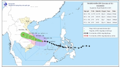 Как шторм № 13 повлияет на погоду в Донгнай?