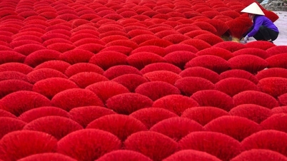 כפר הקטורת קוואנג פו קאו: גילוי הצבע האדום של פרברי האנוי