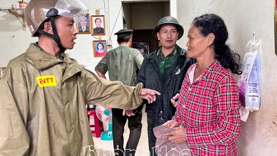 Nam Nha Trang kerület november 6-án délután igyekszik befejezni a vihar miatti evakuálást.