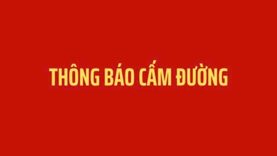 Zawiadomienie o zamknięciu drogi