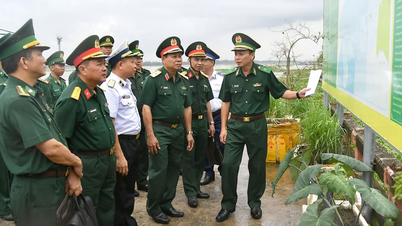 Ministry of National Defense inspects peak anti-IUU fishing in An Giang province