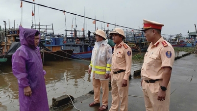 Forțele de poliție implementează măsuri pentru a răspunde furtunii nr. 13