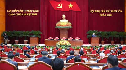 Announcement of the second working day of the 14th Central Conference of the 13th term