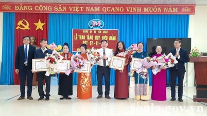 옌쩌우시 당위원회는 2025년 11월 7일 당 휘장 수여식을 개최했습니다.