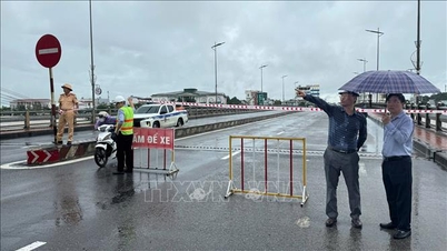 Menutup sementara jalan dari Km64 ke Km131+500 jalan tol Da Nang - Quang Ngai