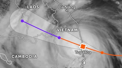 Từ 18 đến 22 giờ đêm nay, tâm bão đổ bộ vào Đà Nẵng - Khánh Hòa