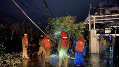 Шторм № 13: влада провінції Даклак терміново долає наслідки вночі