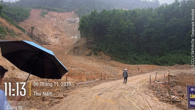 Посмотрите видео оползней на национальном шоссе 40B после урагана № 13