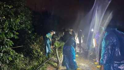 Milițiile din Lac Duong și Dam Rong au lucrat toată noaptea pentru a depăși consecințele furtunilor și ploilor.