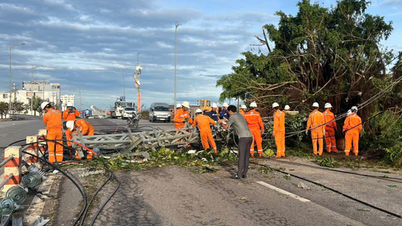 EVNCPC mobiliserte mer enn 1300 personell for å gjenopprette strømmen raskt etter storm nr. 13.